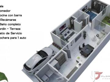 Casa en Venta en Residencial Abada al Norte de la Ciudad de Aguascalientes