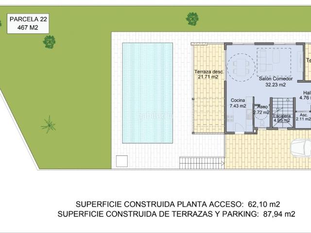 Casa en venta en Rojales. Ubicada en la prestigiosa Ciudad Quesada, esta exclusiva vivienda independiente ofrece un entorno de vida inigualable. Disentildea. Casas.