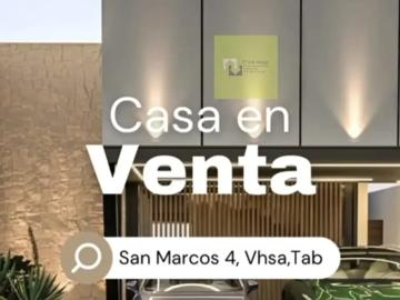 Casa en venta en San Marcos, Centro, Tabasco