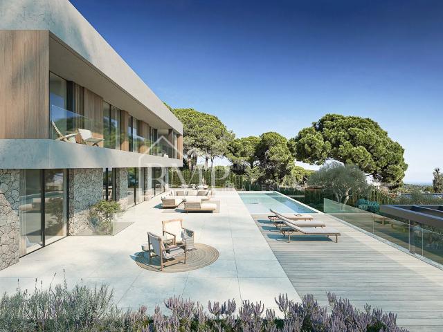 Casa en venta en Sant Andreu de Llavaneres, Rocaferrera. Villa de obra nueva de diseño contemporáneo sobre parcela de 2.000 m en Rocaferrera, Sant Andreu de Llavaneres. Casas Sant Andreu de.