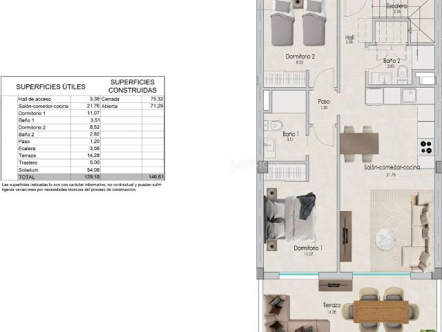 Casa en venta en Santa Pola, Calas Santa Pola Este. APARTAMENTO con 3 dormitorios y PISCINA comunitariaampnbspen SANTAPOLAVIVIENDA REFUO011NDESPECIFICACIONES3 dormitorios y 2 bantild. Casas Santa.