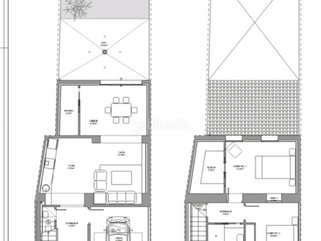 Casa en venta en Úbeda. GARAJE+PATIO PARA PISCINA+PARA TERMINAR A SU GUSTO. Casas.