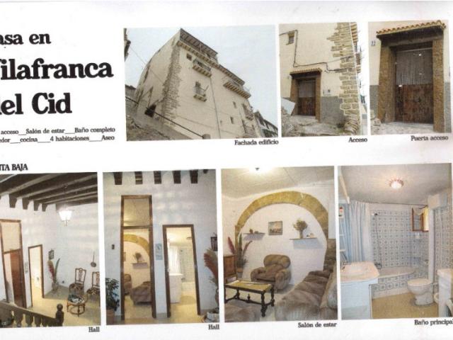 Casa en venta en Villafranca del Cid, Villafranca Del Cid