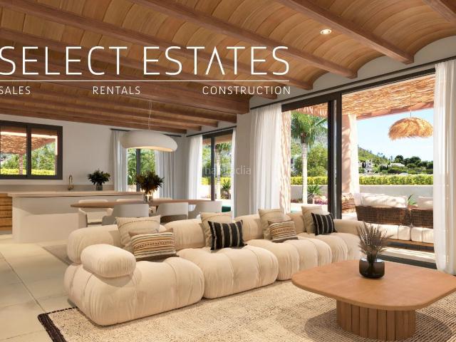 Casa en venta en Xàbia, Cap Martí El Tossalet Pinomar. Select Estates se enorgullece en presentar Villa Loma Una exclusiva villa de disentildeo auteacutentico de estilo ibicenco en Jav. Casas.