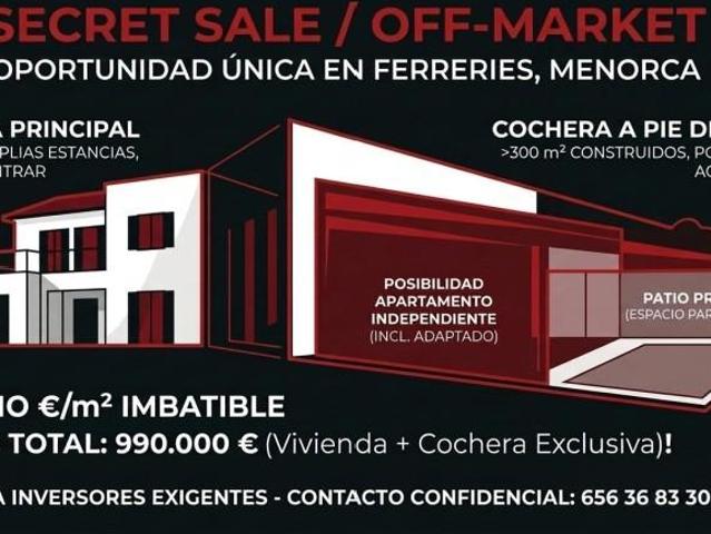 Casa en venta Ferreries