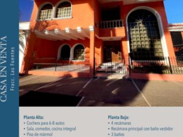CASA EN VENTA FRACCIONAMIENTO LAS FUENTES