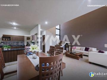 Casa en Venta 3 rec. en Dzityá, al Norte de Mérida, Yucatán