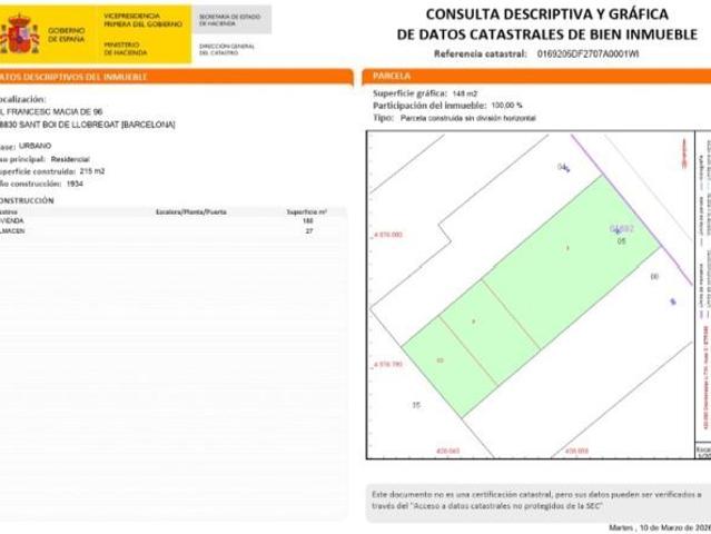 CASA EN VENTA PARA CONSTRUIR PB+3