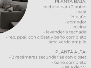 Casa en venta recamara planta baja, Privada Cimarron