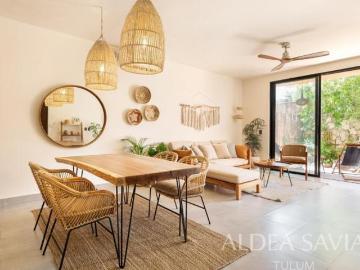 Casa en Venta, 2 Recamaras, Terraza/Jardin, Av. Norte 5, Quintana Roo, Tulum