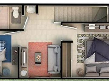 CASA EN VENTA 3 RECAMARAS SENDEROS, CON ALBERCA Y AREAS COMUNES, TECAMAC 16