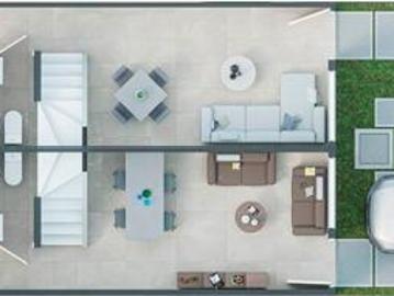 CASA EN VENTA 4 REC EN SENDEROS TECAMAC CON ALBERCA