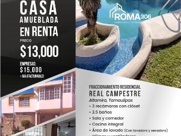 Casa Fraccionamiento Residencial Real Campestre