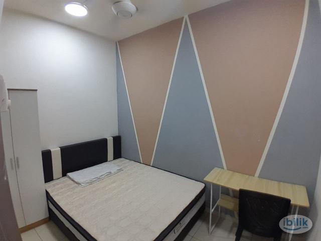 [Casa Green] Middle Room with Fans Near LRT, Pavilion Bukit Jalil, OUG, Sri Petaling