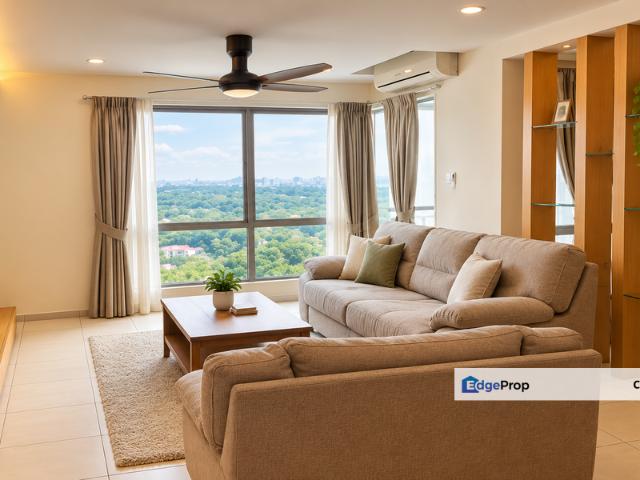 For Rent: Casa Indah 2 Kota Damansara 2+1 Rooms 1,200 sqft Golf View Fully Furnished