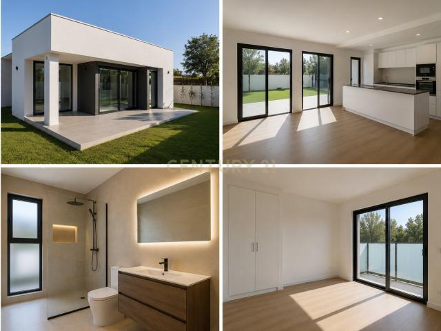 Casa independiente con piscina privada y vistas panorámicas en Canyelles
