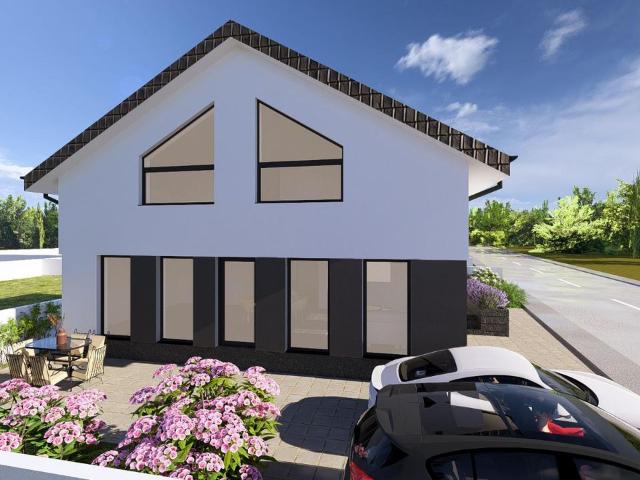 Casa individuala pe parter, 4 camere, Mansarda