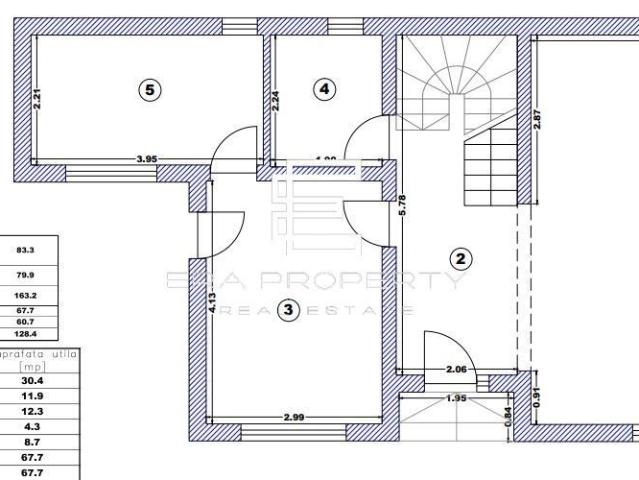 Casa individuala teren 326 mp, intabulata, Poplaca
