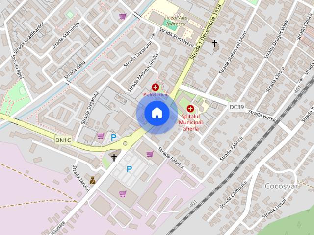Casa individula, 2 camere + curte si gradina, str Mintiului, Gherla