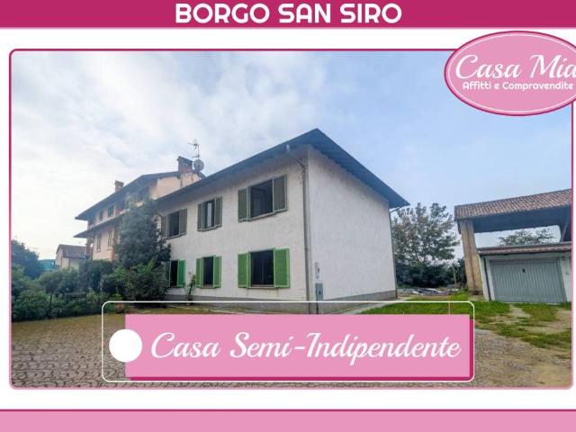 Casa indipendente in vendita a Borgo San Siro PV
