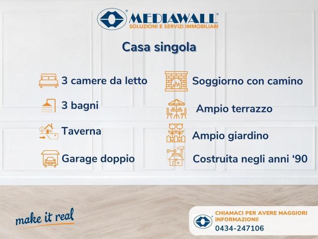 Casa indipendente in vendita a Brugnera