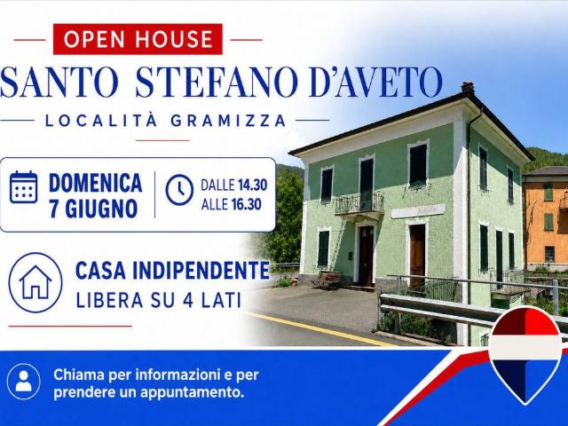 Casa indipendente in vendita a Gramizza, Santo Stefano d'Aveto