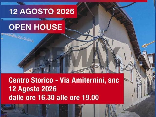 Casa indipendente in vendita a L'Aquila via Amiternini, 2, Duomo Fontana Luminosa