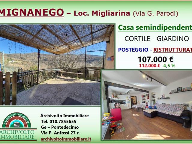 Casa indipendente in vendita a Mignanego GE