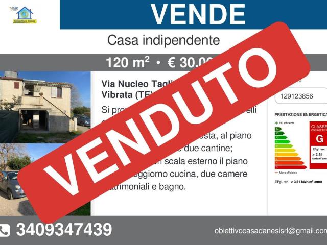 Casa indipendente in vendita a Sant'Egidio alla Vibrata TE