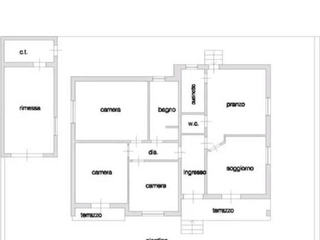 Casa indipendente in vendita a Pistoia