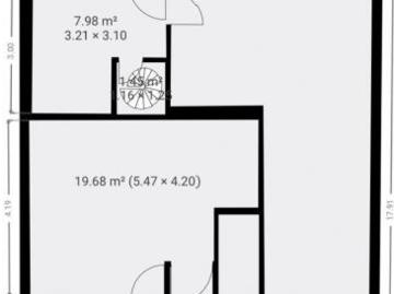 Casa para remodelar con gran amplitud de 3 niveles, Col. Roma Sur