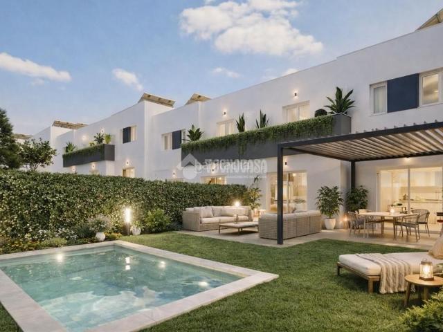 Casa pareada en venta en Espartinas, Colegio Europa. Casa en venta en Espartinas. Casas pareadas.