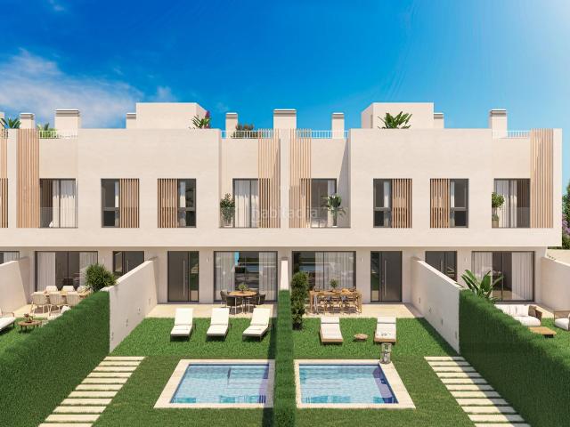 Casa pareada en venta en Málaga, Fuente Alegre El Chaparral Los Morales. Casas pareadas.