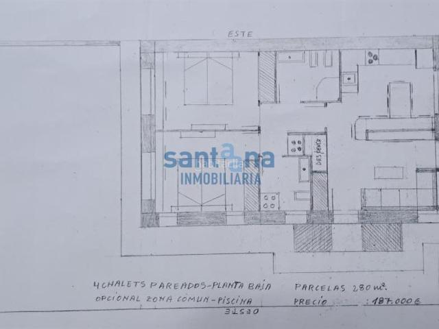 Casa pareada en venta en Sariegos. Casas pareadas.