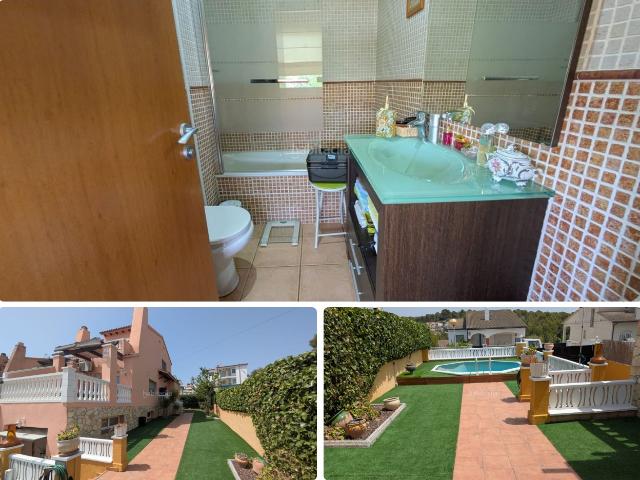 Casa pareada en venta en Pobla de Montornès La. CHALET PAREADO MUY SOLEADO Y BUENAS VISTAS. Casas pareadas Pobla de Montornès.