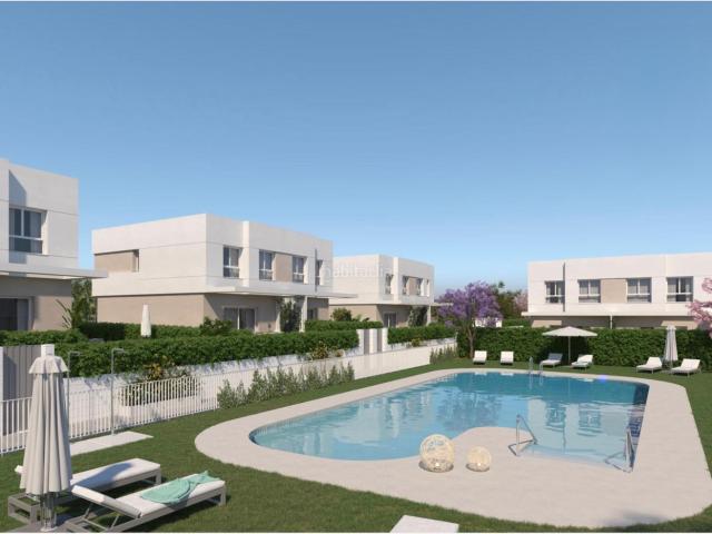 Casa pareada en venta en Vélez Málaga, El Limonar. Exclusiva promocion de chalets pareados. Casas pareadas Vélez.