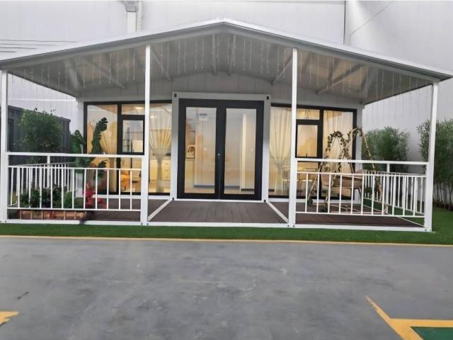Casa plegable prefabricada