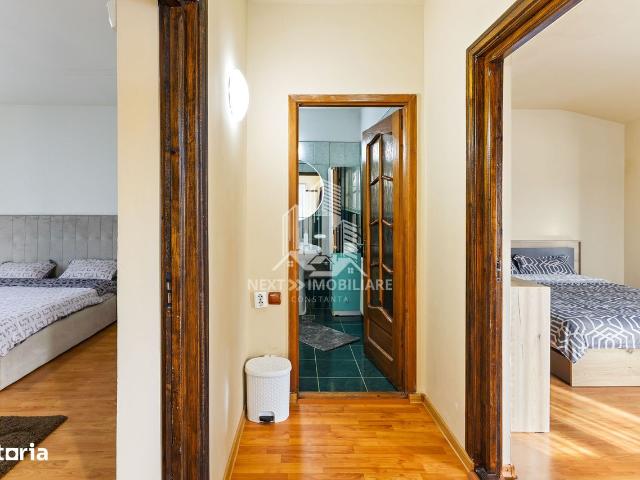 Casa P+M, 5 camere si spatiu comercial stradal, teren 252mp