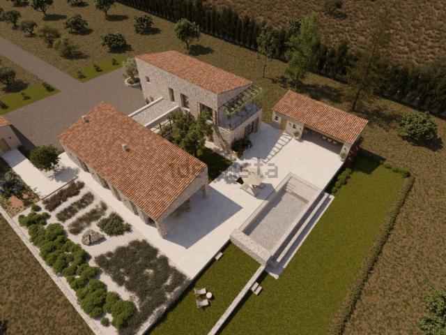 Casa rústica, Campos