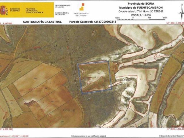 Terreno en Venta en Fuentecambrón