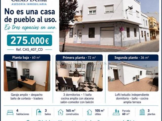 Casa rústica en venta Ondara
