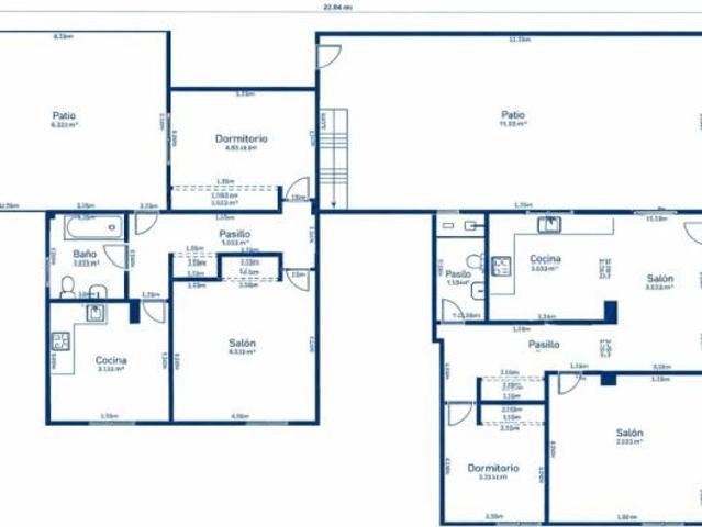 Casa reformada en una sola planta con encanto