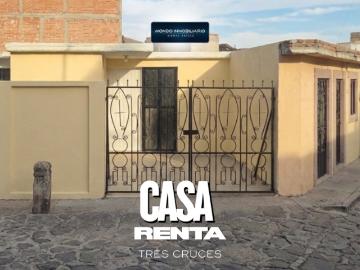 CASA RENTA TRES CRUCES GUADALUPE ZACATECAS