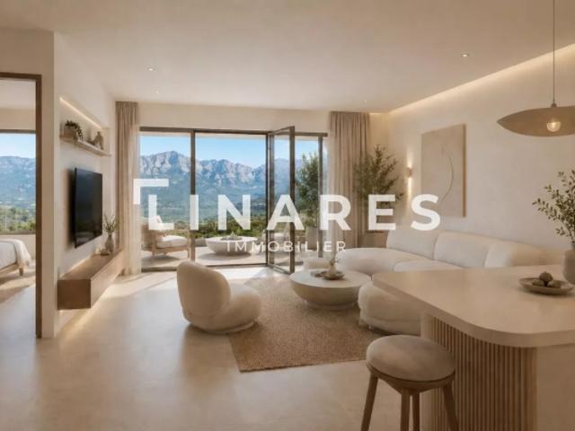 CASA SERENA Appartement T2 de 39m2 Terrasse de 22,4 m2 Vue montagne 20260 Calvi