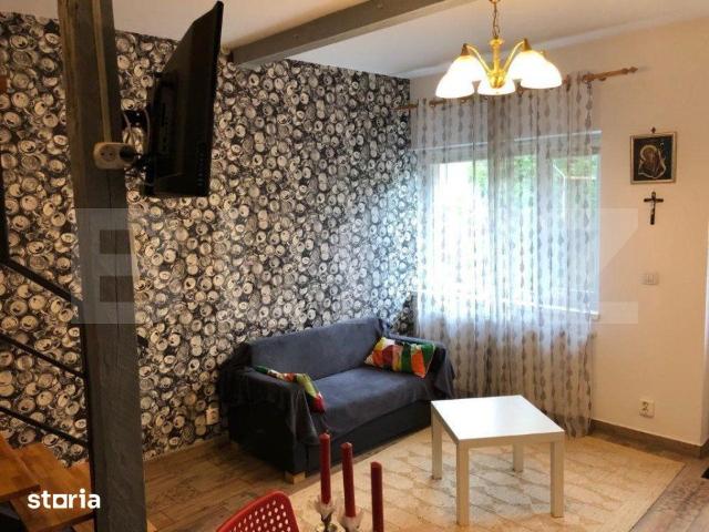 Casa spatioasa la pret de apartament, 76 mp, curte, zona Centrala