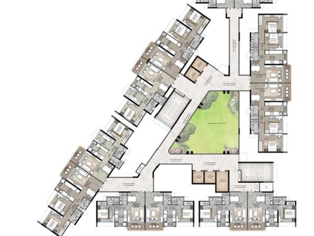 Casa Terraza Terraced Art Deco Homes 1 Bedroom 453 Sq. Ft. Apartment in Vasai West Palghar Listing ID: #10375