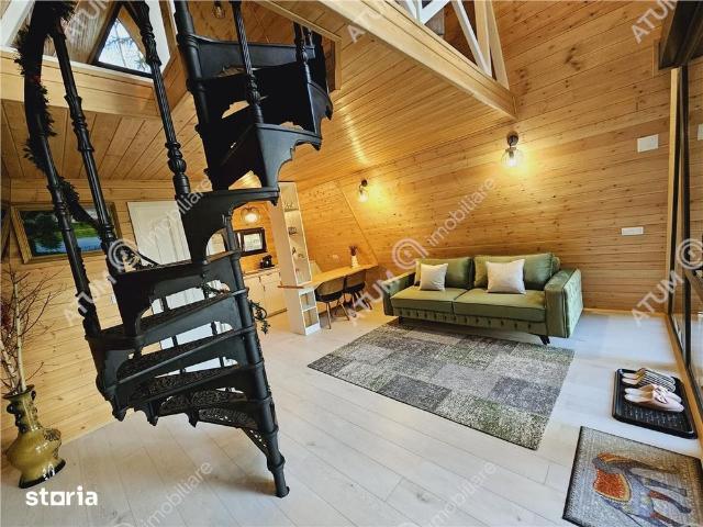 Casa tip A Frame de inchiriat in Avrig zona Valea Avrigului,Porumbacu