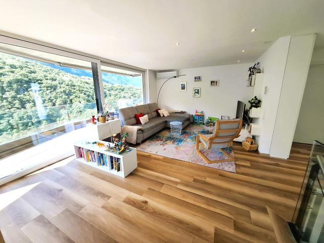 Casa unifamiliare a Giubiasco, Canton Ticino: un bagno di luce e vista mozzafiato