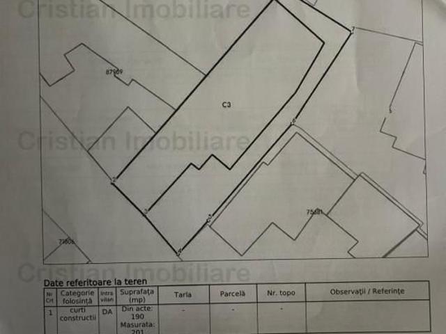 Casa 3 camere, decomandata, construcie anul 2000, Centru