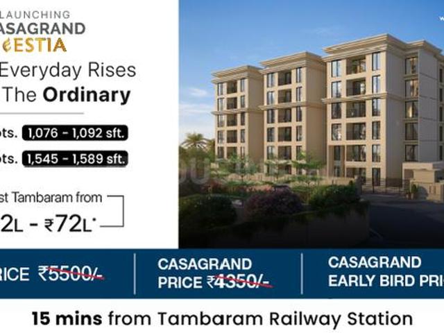 Casagrand Estia,Tambaram 3 BHK Apartment For Sale Chennai